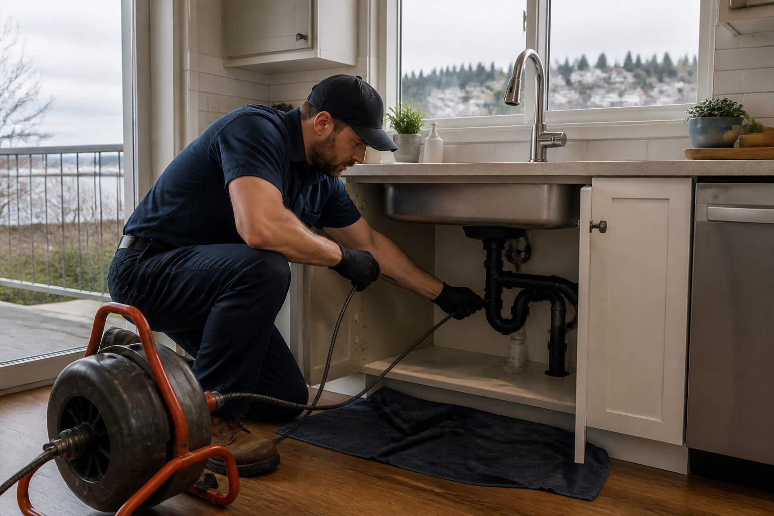 Drain cleaning service in Bothell WA